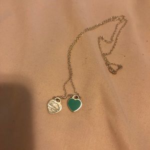 Tiffany mini heart necklace